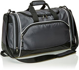 Amazonbasics Sports Duffel - Small, Graphite