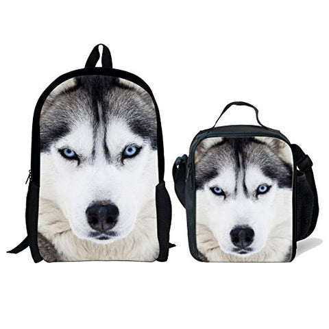 Freewander Casual Schoolbag Creative Personalized Animal Printed School Backpack (Set-3)