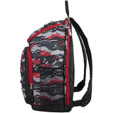 Fuel Wide Mouth Sports Backpack with Laptop Compartment for School, Travel, Outdoors