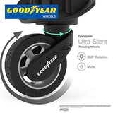 Regent Square Travel - Luggage Set With Spinner Goodyear Wheels - Built-In TSA Lock - Set of 3 Pieces - Soft Case - Night Blue