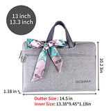 Dcbraa 13.3 Inch Laptop Bag,for MacBook Pro,Asus, Acer, Dell, HP, Lenovo,Canvas Briefcase,for Women