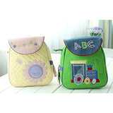 Kids Cartoon Designer Cute Backpack Flower School Bookbag For Kids Yellow