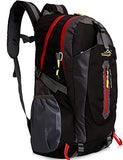Aidonger Hiking Backpack, Travel Daypacks 14 Inch Laptop Backpack School Backpack (Black)