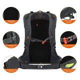 Gonex 40L Hiking Backpack, Wear-Resistant Daypack for Camping, Travel, Climbing, and Rain Cover