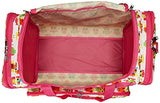 World Traveler Owl 22-Inch Travel Duffle Bag, Owl Pink