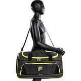 Fila Victory 2.0 Sports Gym Bag, Grey/Neon Lime, One Size