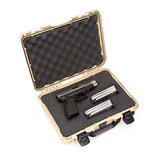 Nanuk Professional Gun Case, Military Approved, Waterproof And Shockproof - Tan