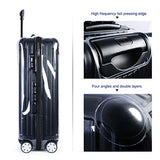 Luggage Cover Protector Clear Pvc With Black Zipper For Rimowa Salsa