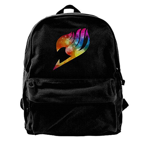 Fairy Tail Logo Man And Women Lightweight Backpack School Bag For Sport