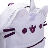 Pusheen The Cat Pusheenicorn Unicorn Backpack Standard Size Backpack for Girls Everyday Use- White