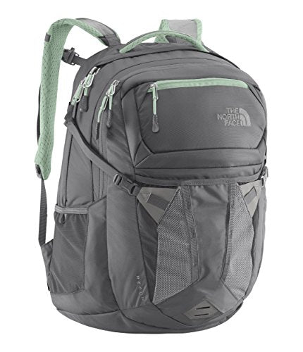 The North Face Women's Recon Laptop Backpack 15"- Sale Colors (Zinc Grey/Surf