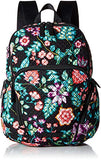 Vera Bradley Hadley Backpack, Signature Cotton, Vines Floral, vines floral, One Size