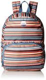 Roxy Women'S Always Core Backpack, Rio Red Zig Zag Stripe