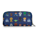 Loungefly Star Wars Baby Character Mini Backpack and Wallet Set (Blue)