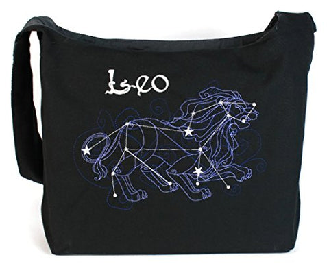 Dancing Participle Leo Embroidered Sling Bag