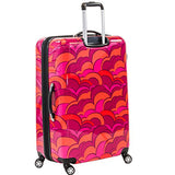 Ful Sunset 28 Inch Spinner Rolling Luggage Suitcase Suitcase, Orange