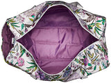 Vera Bradley Lighten Up Large Travel Duffel, Lavender Botanical
