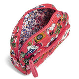 Vera Bradley Iconic Mini Cosmetic in Coral Floral Signature Cotton