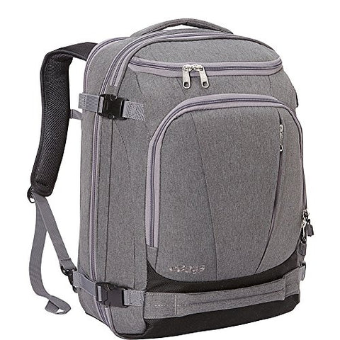 eBags TLS Mother Lode Weekender Junior 19" Carry-On Travel Backpack - Fits Up to 17.5" Laptop - (Heathered Graphite)