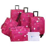 American Flyer Amato 6-Piece Spinner Set, Pink