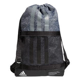 adidas Amplifier II Blocked Sackpack, Jersey Onix Grey/Black, One Size