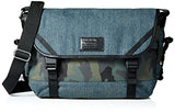 Diesel Men'S D-Running Messenger, Blue Denim/Camo