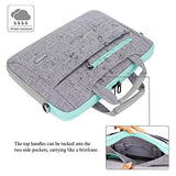 BRINCH 15-15.6 Inch Multi-Functional Suit Fabric Portable Laptop Sleeve Case Shoulder Messenger Bag