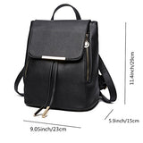 Wink Kangaroo Fashion Shoulder Bag Rucksack Pu Leather Women Girls Ladies Backpack Travel Bag