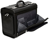 Wheeled Pilot Case Rolling 17.3" Laptop Roller Bag Briefcase Hand Luggage Flight Cabin