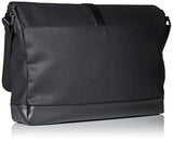 Calvin Klein Men'S Calvin Klein Coated Canvas Messenger Bag, Black, One Size