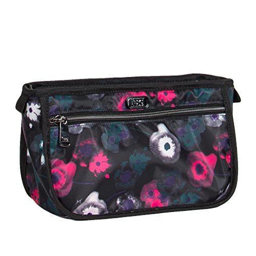 Lug Women'S Parasail Cosmetic Case, Water Black