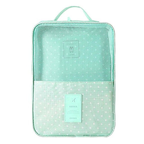 Damara Cute Multi-Purpose Sport Shoe Bag Travel Storage Organizer Case,Green
