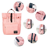 ABage Unisex 15 Inch Laptop Backpack Lightweight College Bag Book Bag Travel Daypack,Light Grey