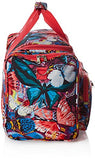 World Traveler Women'S Value Series 19-Inch Pink Butterfly Duffel Bag, Pink Trim Butterfly, One