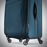 Samsonite Advena Expandable Softside Carry On Luggage With Spinner Wheels, 20 Inch, Teal