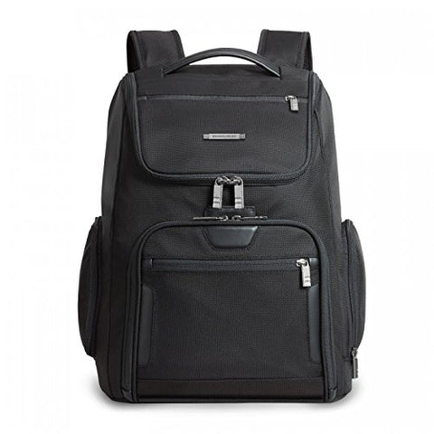 Briggs & Riley @ Work Large U Zip Backpack, Black, One Size