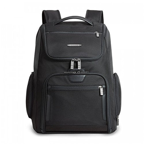 Briggs & Riley @ Work Large U Zip Backpack, Black, One Size