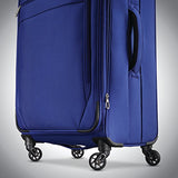 Samsonite Advena Expandable Softside Carry On Luggage With Spinner Wheels, 20 Inch, Cobalt Blue