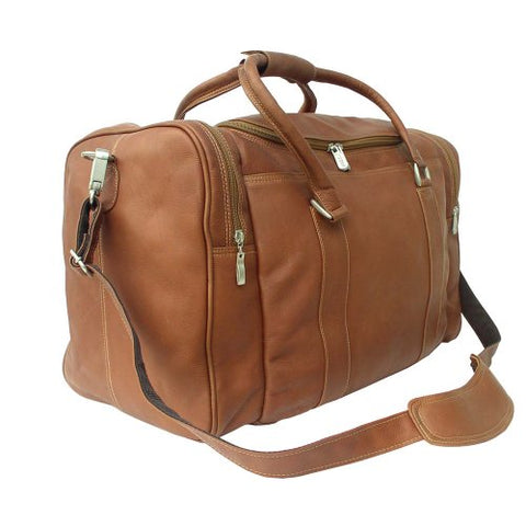 Piel Leather Classic Weekend Carry-On, Saddle, One Size