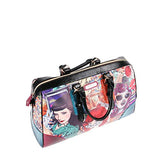 Nicole Lee Shelby Retro Print Overnighter, Punky, One Size