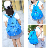 Big Mango Large Water Resistant Nylon Backpack Purse Lightweight Outdoor Travel Daypack Women