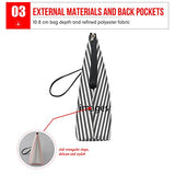 Bigcardesigns Makeup Bag for Travel Women Black Skull Print Cosmetic Bags Zipper Clutch Toilet