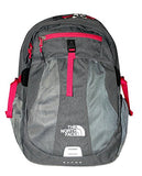The North Face Women Recon Laptop Backpack Book Bag 17X14X4 (Zinc Grey Heather)