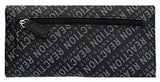 Kenneth Cole Reaction Womens Saffiano Clutch Wallet Trifold W Coin Purse (PRINTED 2 TONE BLACK)