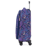Atlantic Ultra Lite Softsides Carry-on Exp. Spinner, Lulu Navy