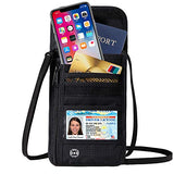DEW Travel Passport Holder Stash Hidden Neck Pouch RFID Blocking Travel Anti-Theft Hidden Wallet