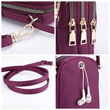 BOBILIKE Small Crossbody Bags Cell Phone Purse Smartphone Wallet for Women, Dark Blue