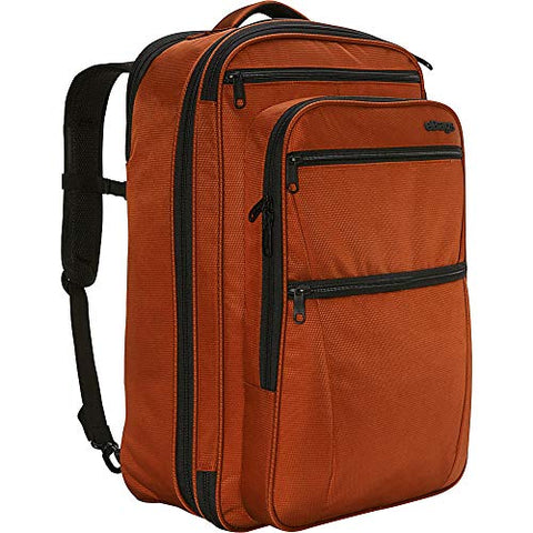 ebags etech 3.0 Carry-On Travel Backpack With Expandable Sides - Fits 17" Laptop - (Burnt Orange)