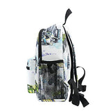 GIOVANIOR Cartoon Monster Trucks Lightweight Travel School Backpack for Boys Girls Kids