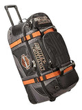 Harley-Davidson Bar & Shield Logo 33" XLG Wheeling Duffel Bag 99410-BLACK